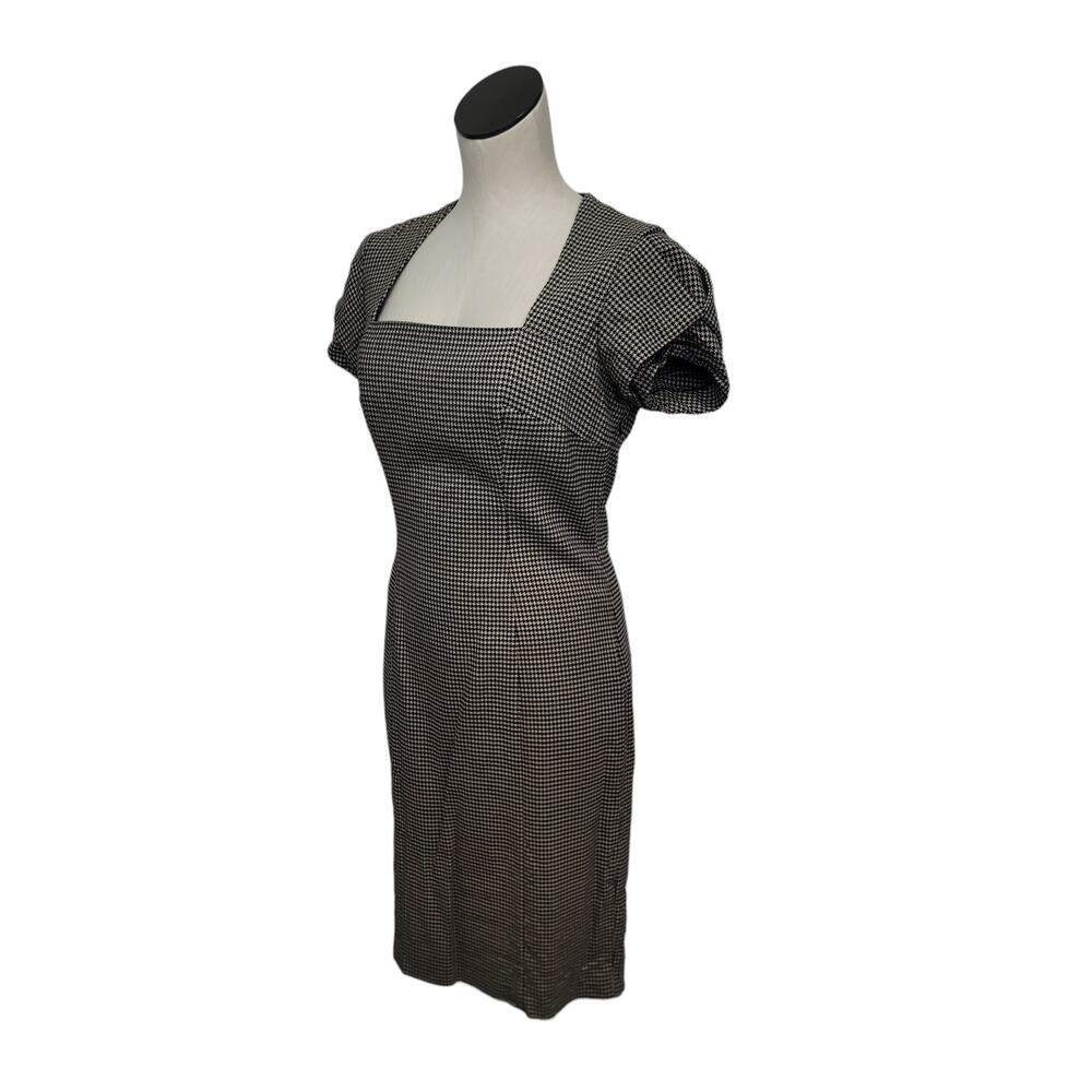 Diane Von Furstenberg Black and White Mini Dress